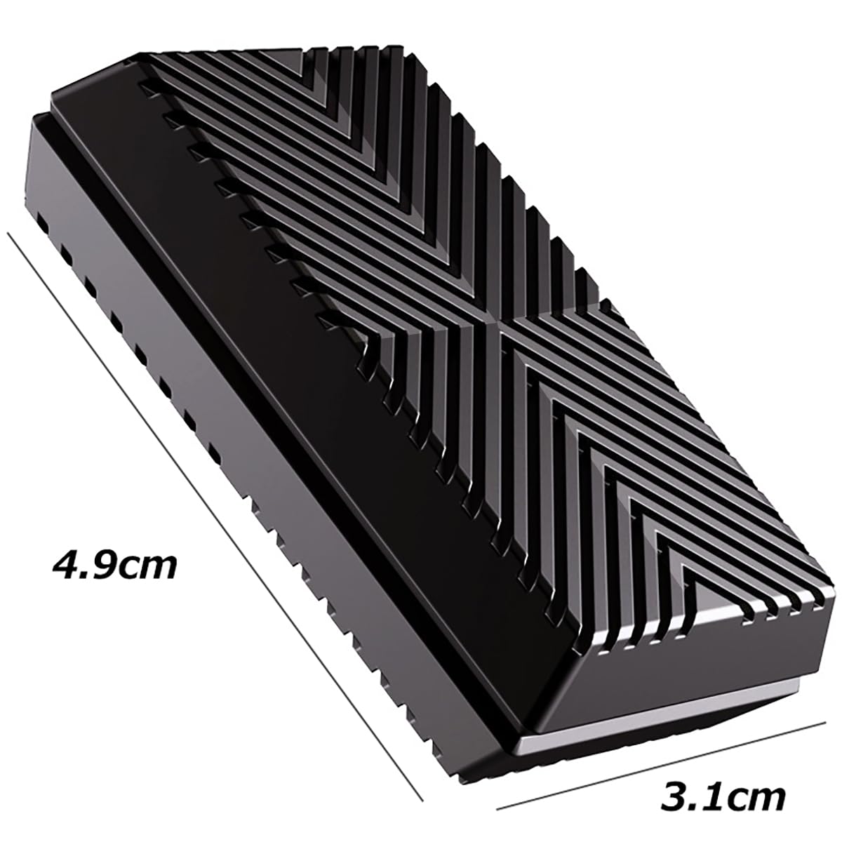 Amazon.co.jp: 金属製 磁気フィジェットスライダー 無限スライドメタル